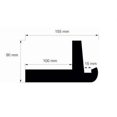 Aussenecke OL-15 weiss